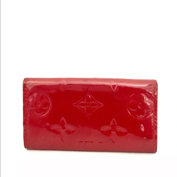 Louis Vuitton Monogram Vernis Leather Multicles 4 Ring Key Case